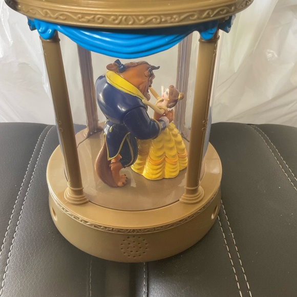 Disney Beauty and the Beast lantern lights and music 10 in H - Picture 5 of 8